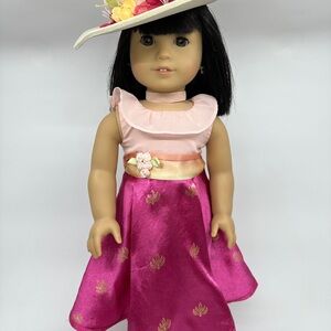 American Girl Rebecca's Movie Dress And Hat. No doll.